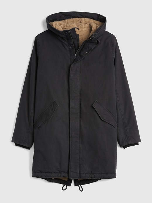 Image number 6 showing, Sherpa-Lined Fishtail Parka