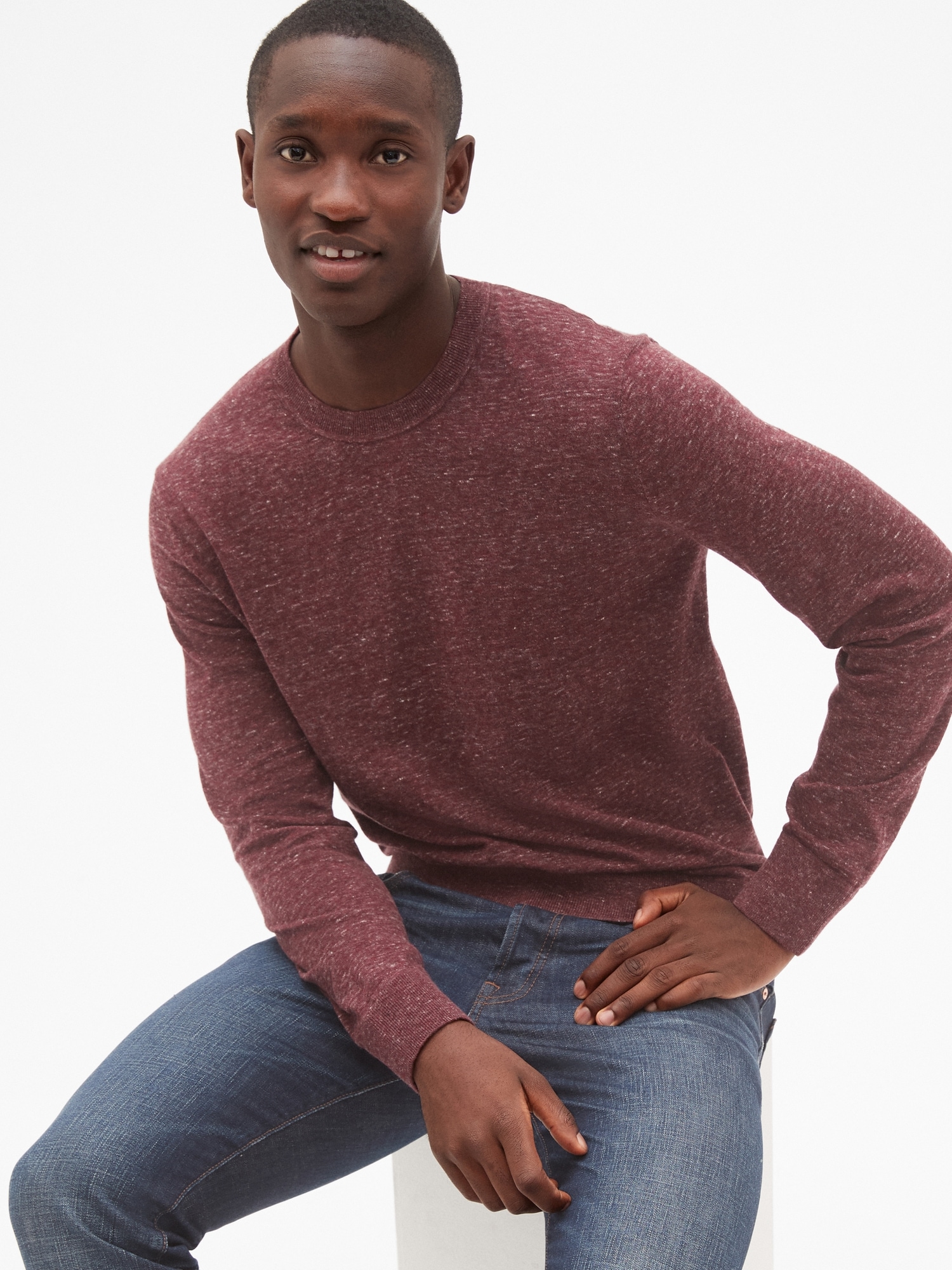 Gap mainstay crewneck sweater cheap