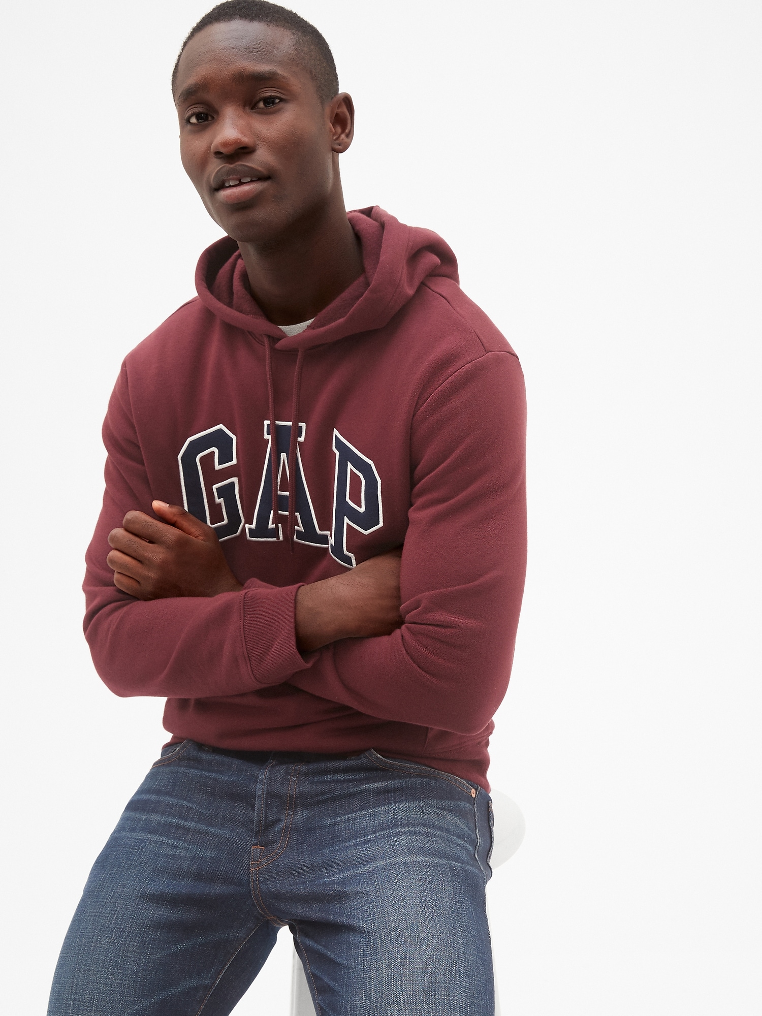 GAP LOGO HOOD.