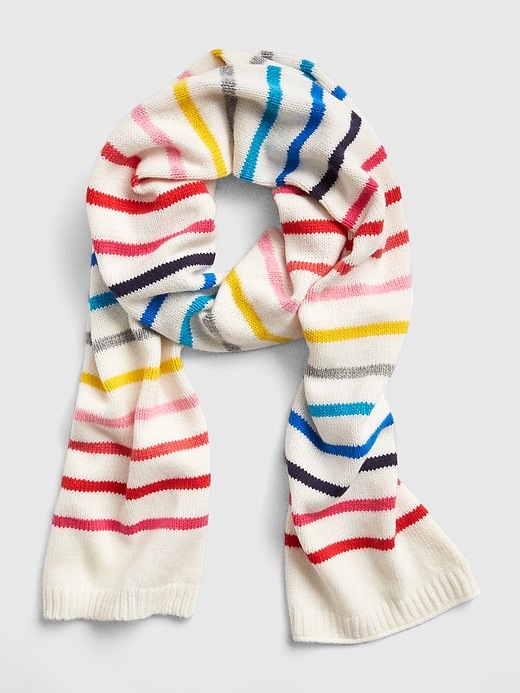 View large product image 1 of 1. Crazy Stripe Scarf