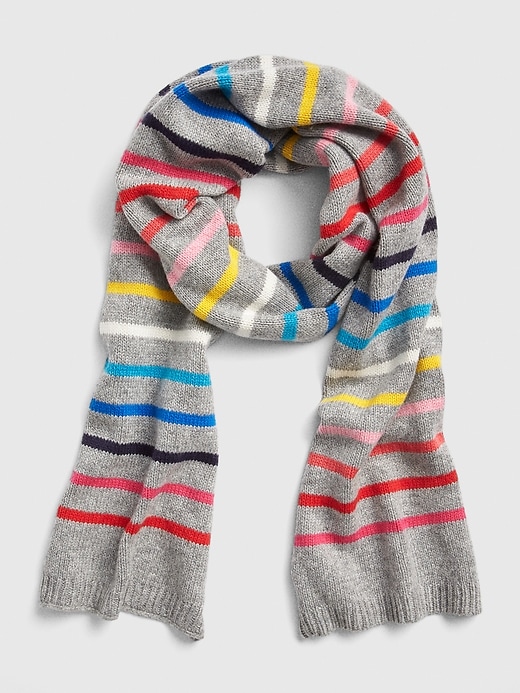 View large product image 1 of 1. Crazy Stripe Scarf