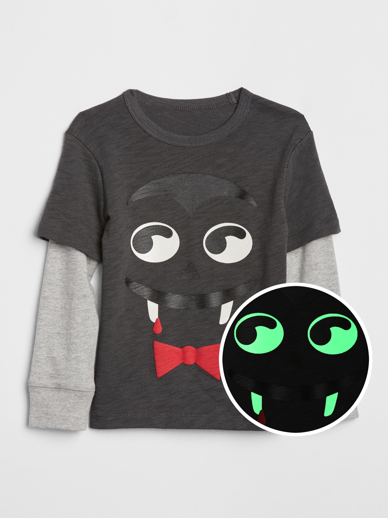 GlowintheDark Graphic 2in1 TShirt Gap