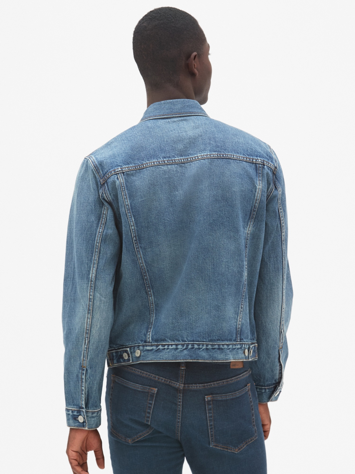 gap blue jean jacket