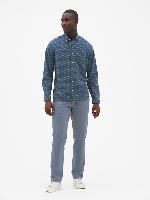 Image number 3 showing, Lived-In Stretch Oxford Shirt