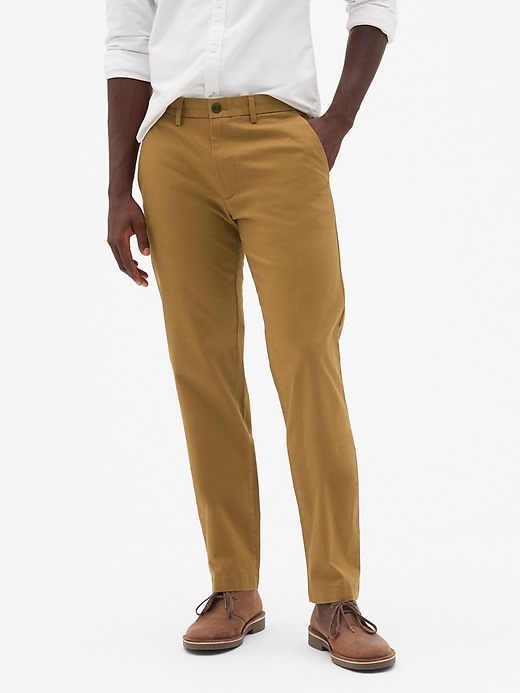 View large product image 1 of 1. Original Khakis in Straight Fit with GapFlex