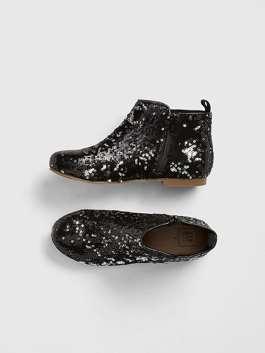 Image number 2 showing, Sequin Ankle Booties