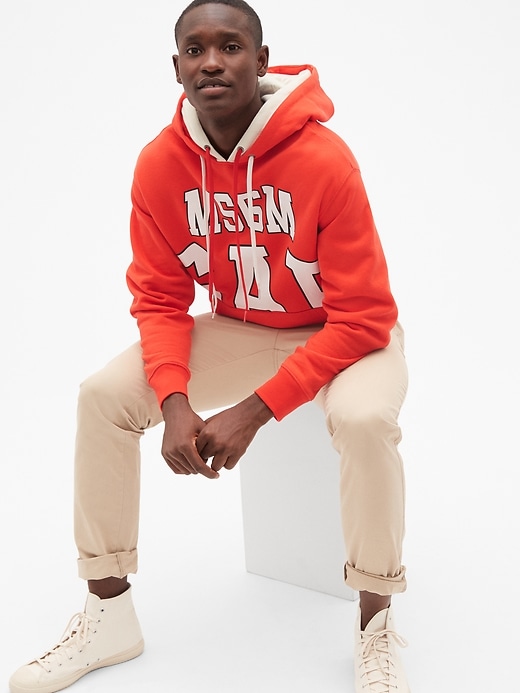 Image number 1 showing, Gap + GQ MSGM Pullover Hoodie