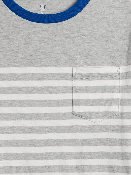 Image number 3 showing, Stripe Pocket Long Sleeve T-Shirt