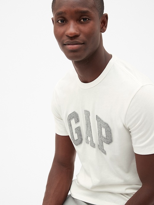 Image number 7 showing, Textured Logo Classic T-Shirt