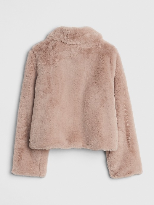 Image number 3 showing, Faux Fur Zip Jacket
