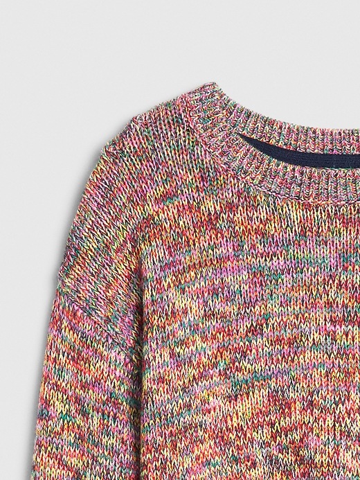 Image number 4 showing, Rainbow Crewneck Sweater