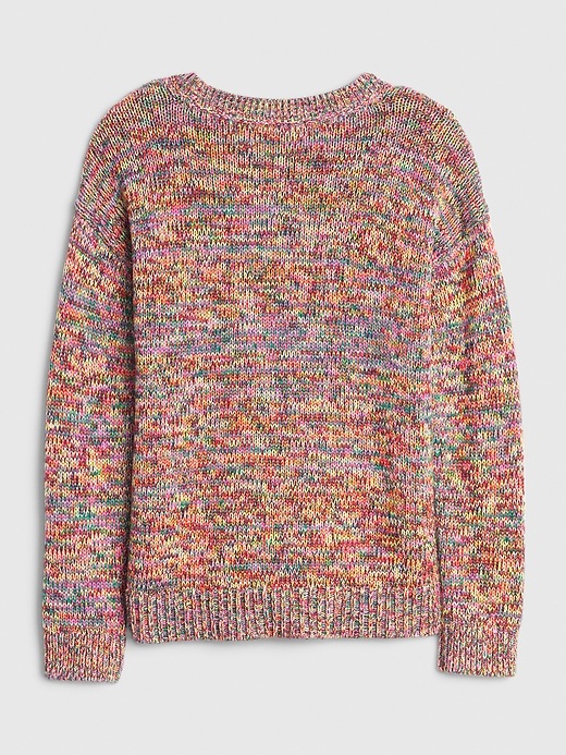 Image number 3 showing, Rainbow Crewneck Sweater
