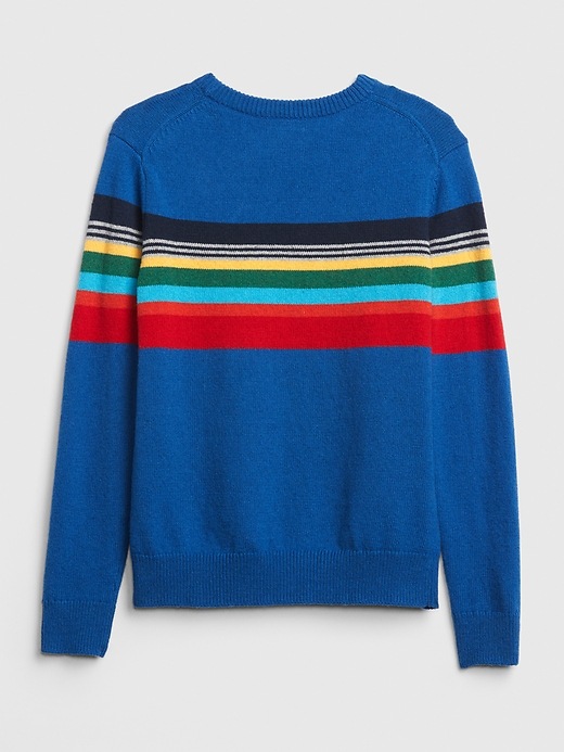 Image number 3 showing, Chest-Stripe Pullover Sweater