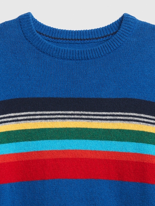 Image number 4 showing, Chest-Stripe Pullover Sweater