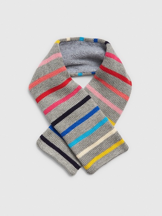 View large product image 1 of 1. Cozy Crazy Stripe Scarf