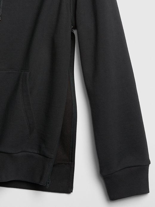 Image number 9 showing, Gap + GQ STAMPD Logo Convertible Pullover Hoodie