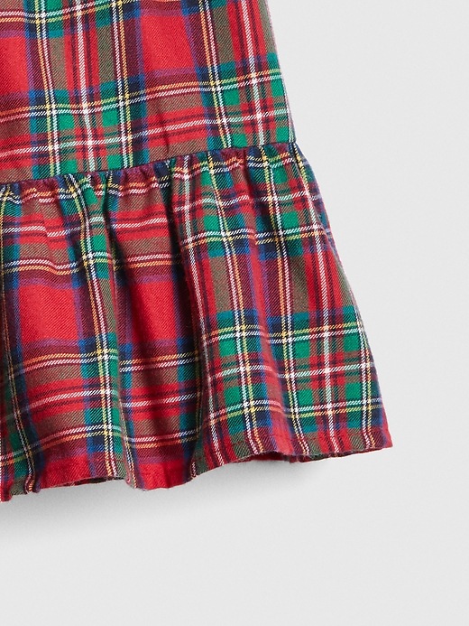 Image number 3 showing, Plaid Peplum Flippy Skirt