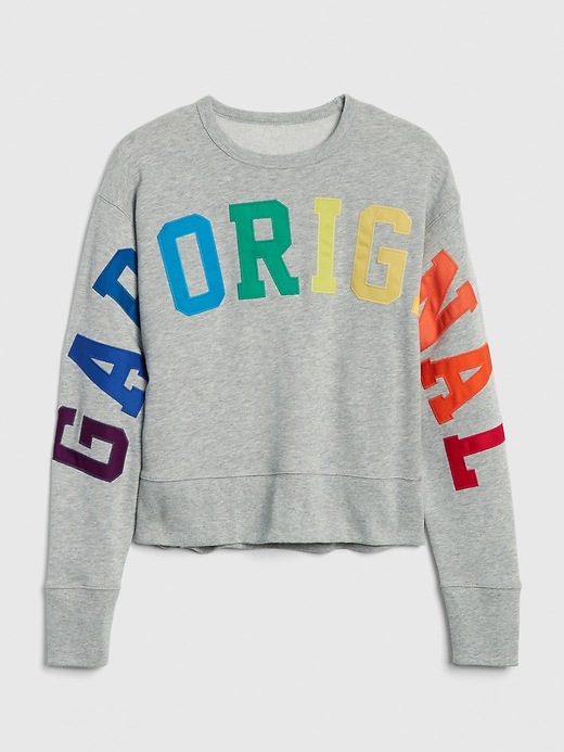Image number 6 showing, Gap Originals Pullover Sweatshirt in French Terry