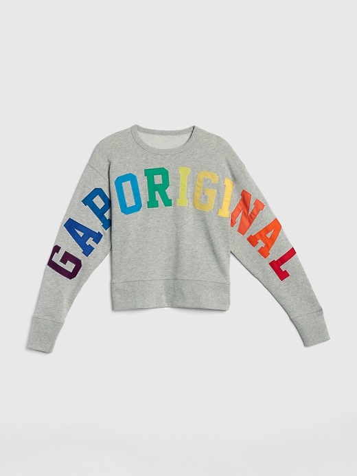 Image number 7 showing, Gap Originals Pullover Sweatshirt in French Terry