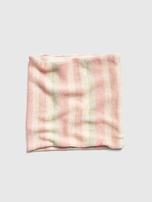 1 of 8 showing, with the color crazy stripe pink of product Crazy Stripe Neckwarmer