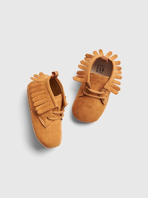View large product image 1 of 1. Baby Suede Moccasins