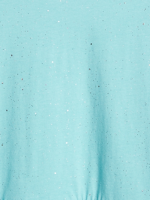 Image number 4 showing, Sparkle Peplum Long Sleeve T-Shirt