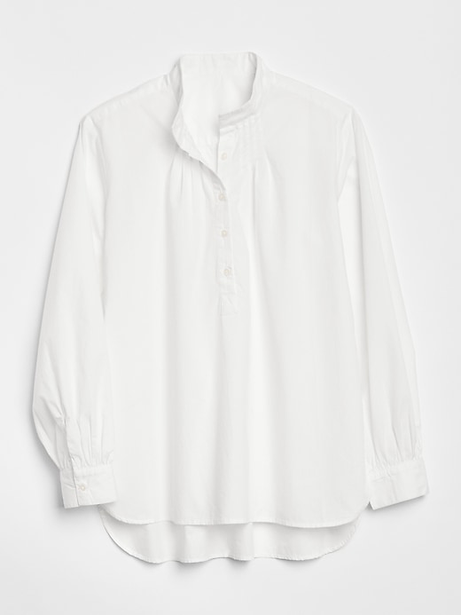 Image number 6 showing, Shirred Popover Shirt