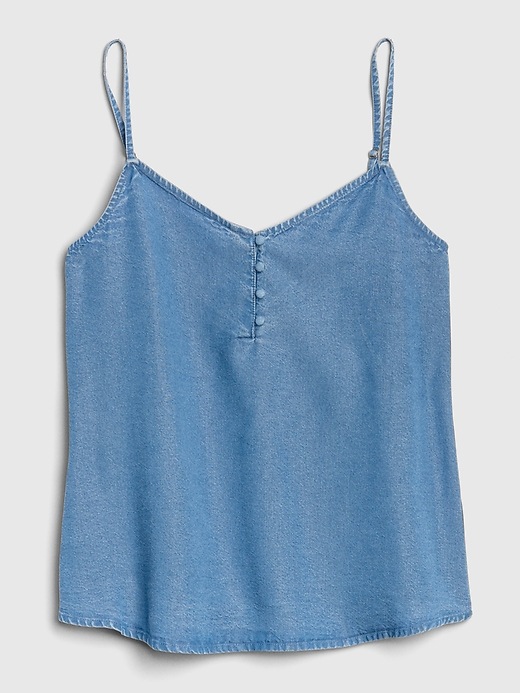 Image number 6 showing, Button-Front Cami in TENCEL&#153