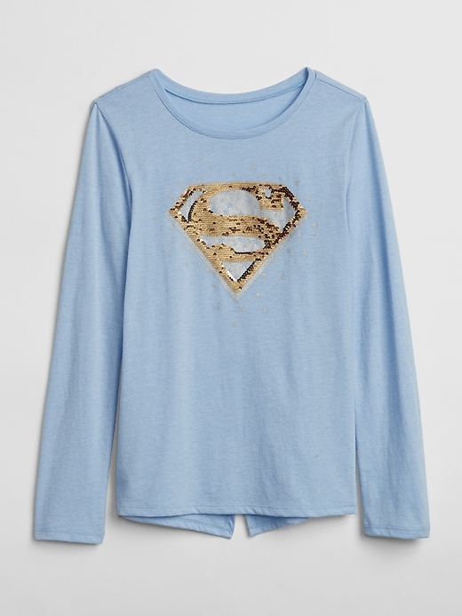 Image number 2 showing, GapKids &#124 DC&#153 Wonder Woman Flippy Sequin T-Shirt