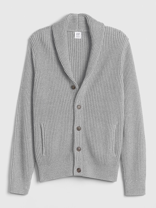 Ribbed Shawl Cardigan Sweater Gap