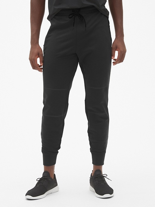 View large product image 1 of 1. GapFit All Elements Fleece Joggers