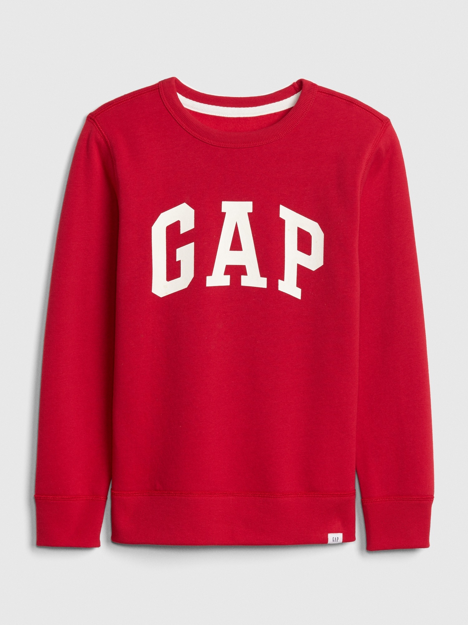 Logo Crewneck Sweatshirt in Fleece Gap