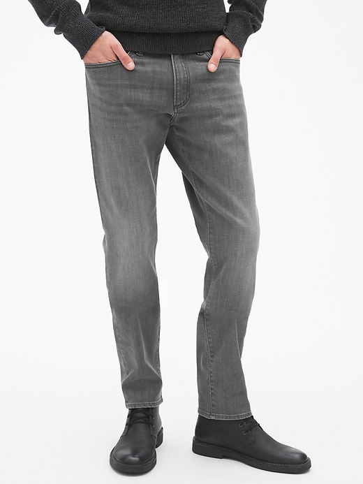 Image number 1 showing, Thermolite&#174 Slim Jeans with GapFlex