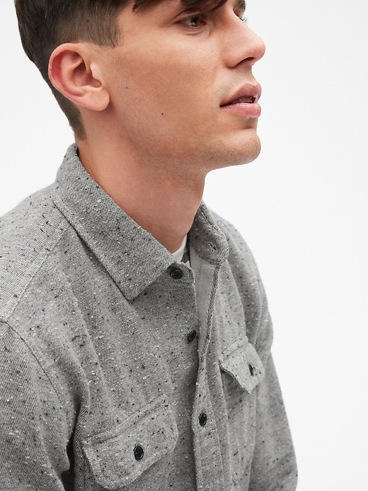 Image number 5 showing, Cozy Textured Overshirt