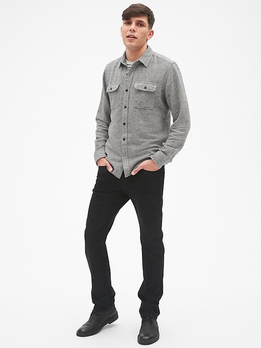 Image number 3 showing, Cozy Textured Overshirt