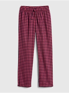 gap flannel pj pants