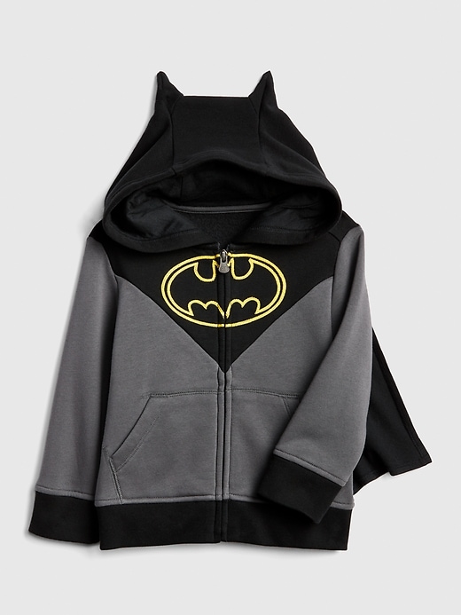 View large product image 1 of 3. babyGap &#124 DC Cape Hoodie Sweatshirt