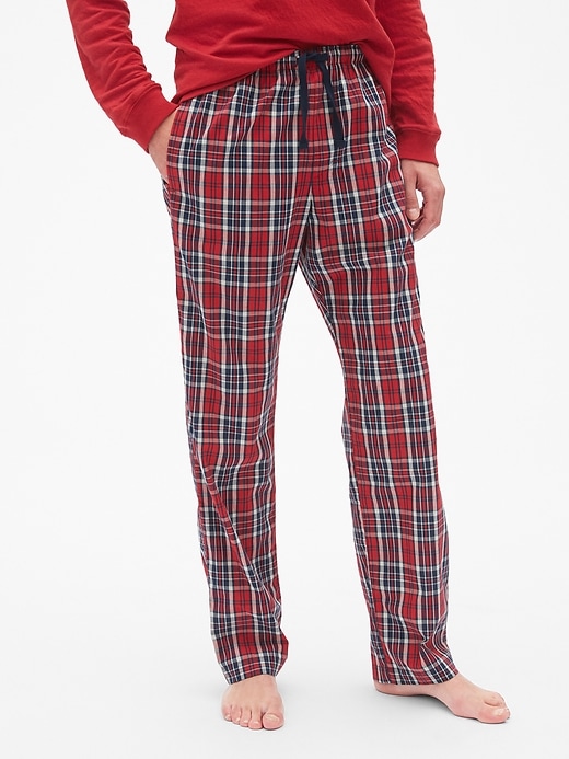 Image number 1 showing, Pajama Pants in Poplin