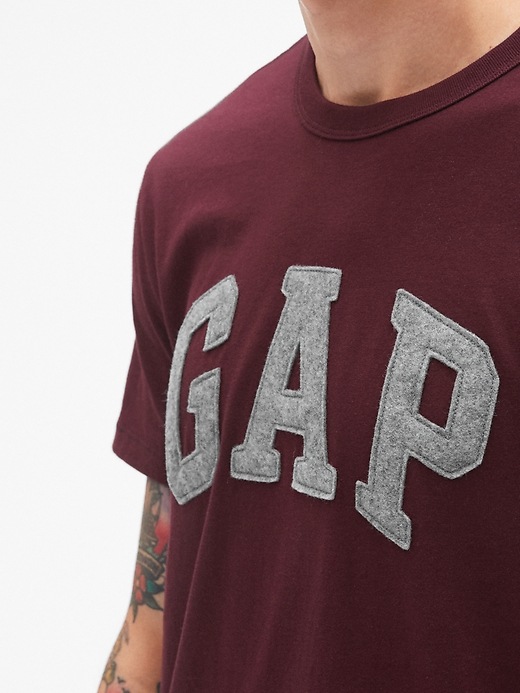 Image number 5 showing, Textured Logo Classic T-Shirt