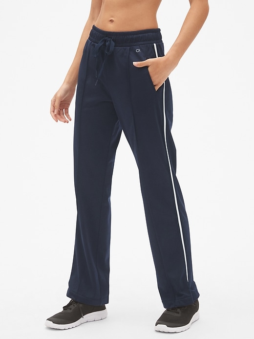View large product image 1 of 1. GapFit Stripe Track Pants
