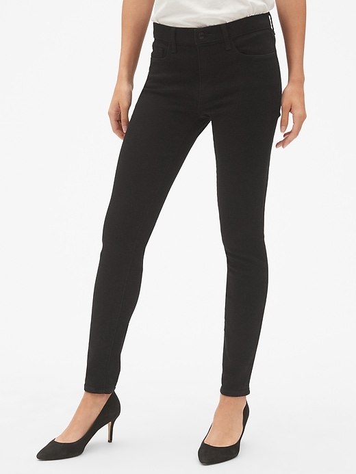 Image number 1 showing, Mid Rise True Skinny Jeans in Infinity Stretch