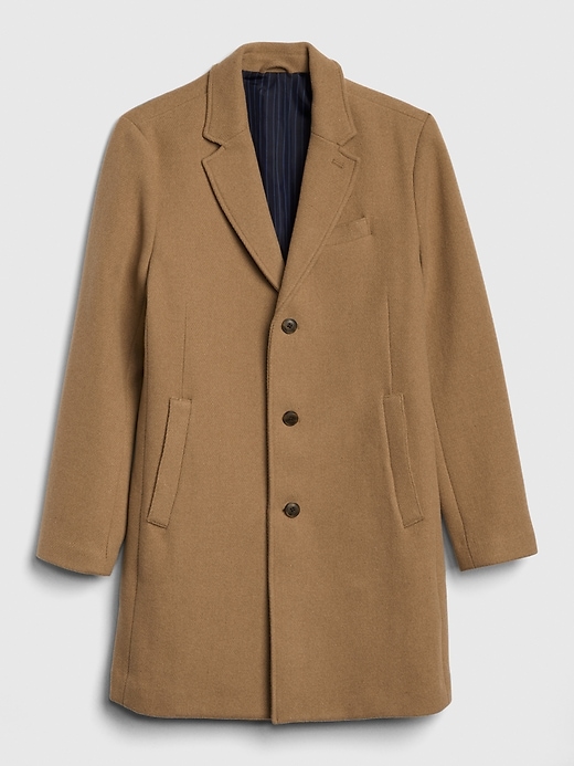 Image number 6 showing, Wool-Blend Topcoat