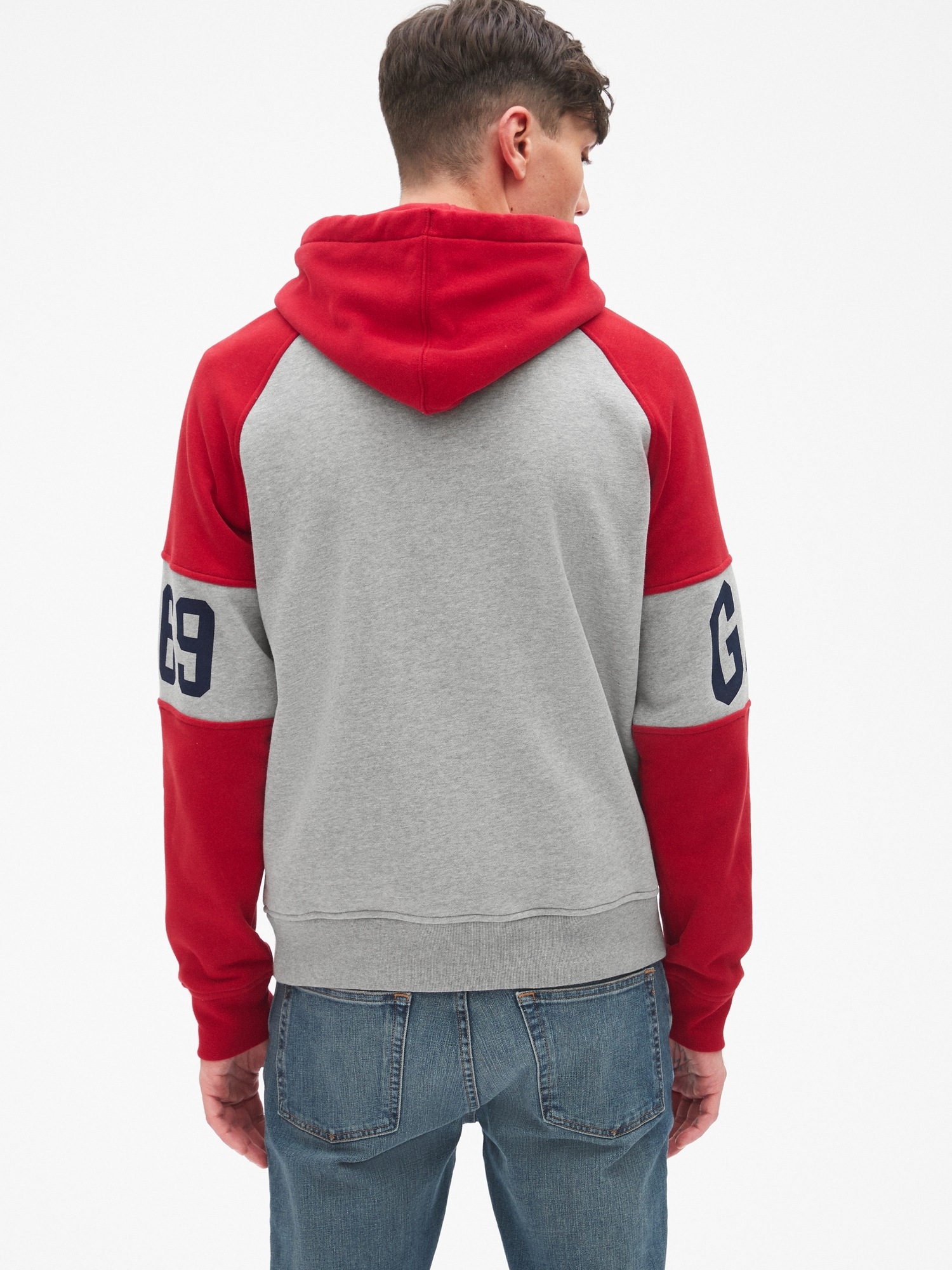 Gap Originals Colorblock Pullover Hoodie Gap