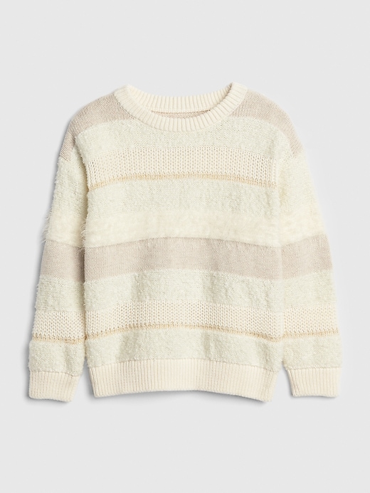 Image number 1 showing, Stripe Texture-Knit Sweater