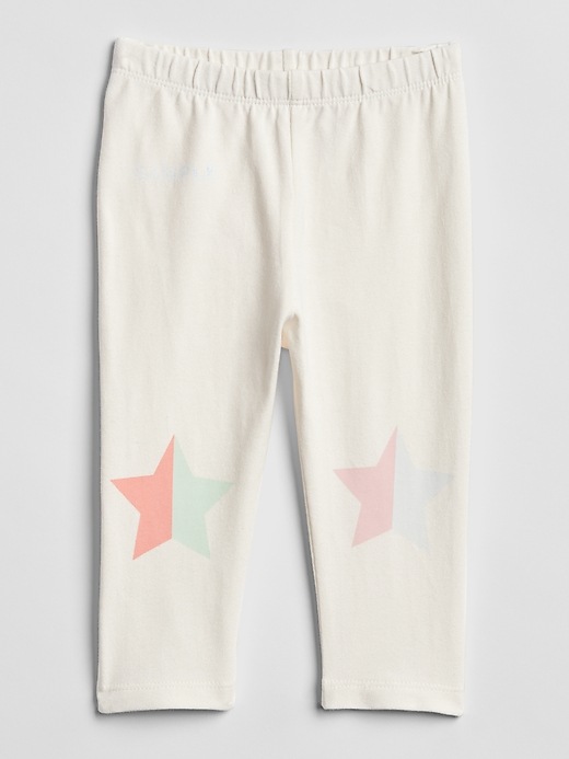 Image number 1 showing, Star Leggings in Stretch Jersey