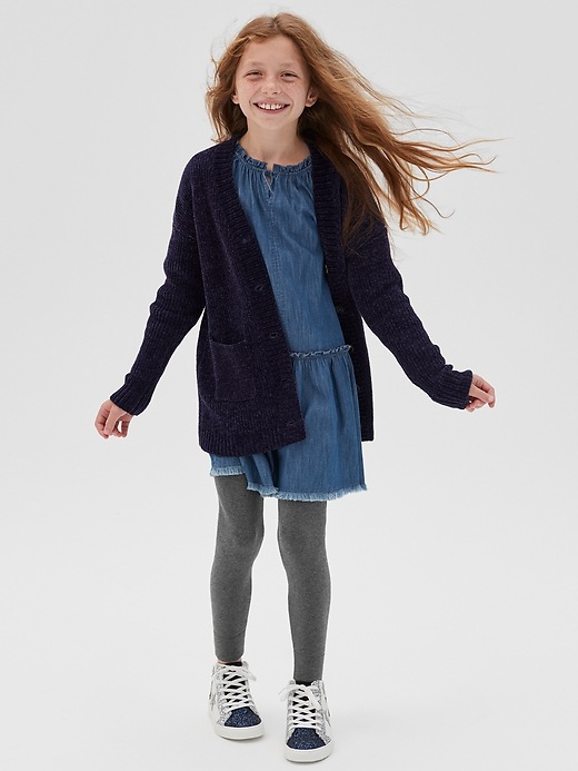 Kids Chenille Cardigan Sweater | Gap