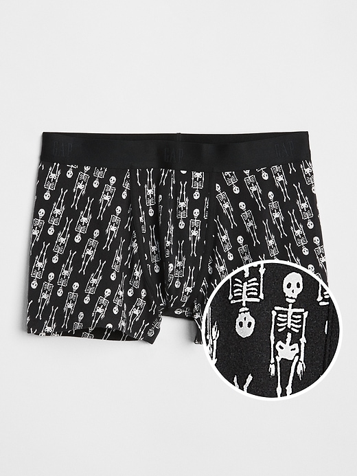 View large product image 1 of 1. 3" Print Boxer Briefs