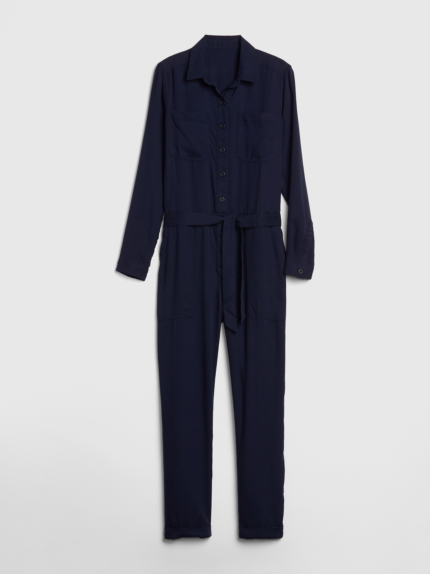 Женские комбинезоны Gap Utility Jumpsuit in TENCEL™ — фото 4