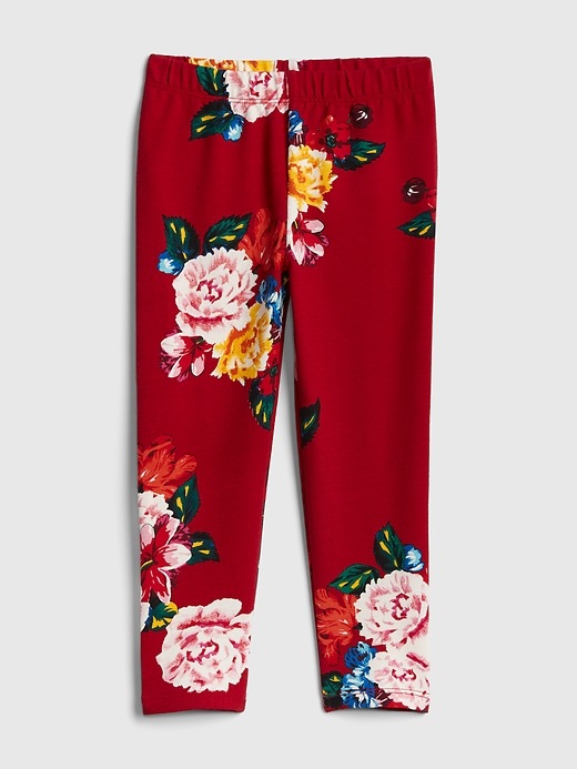 Image number 5 showing, Print Leggings in Soft Terry