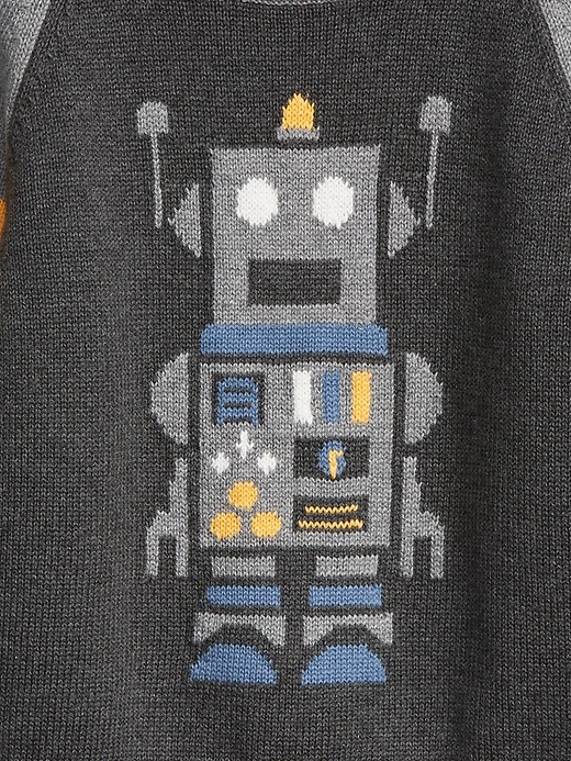Image number 3 showing, Robot Rugby Sweater